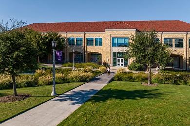 Front exterior of Fine Arts Building