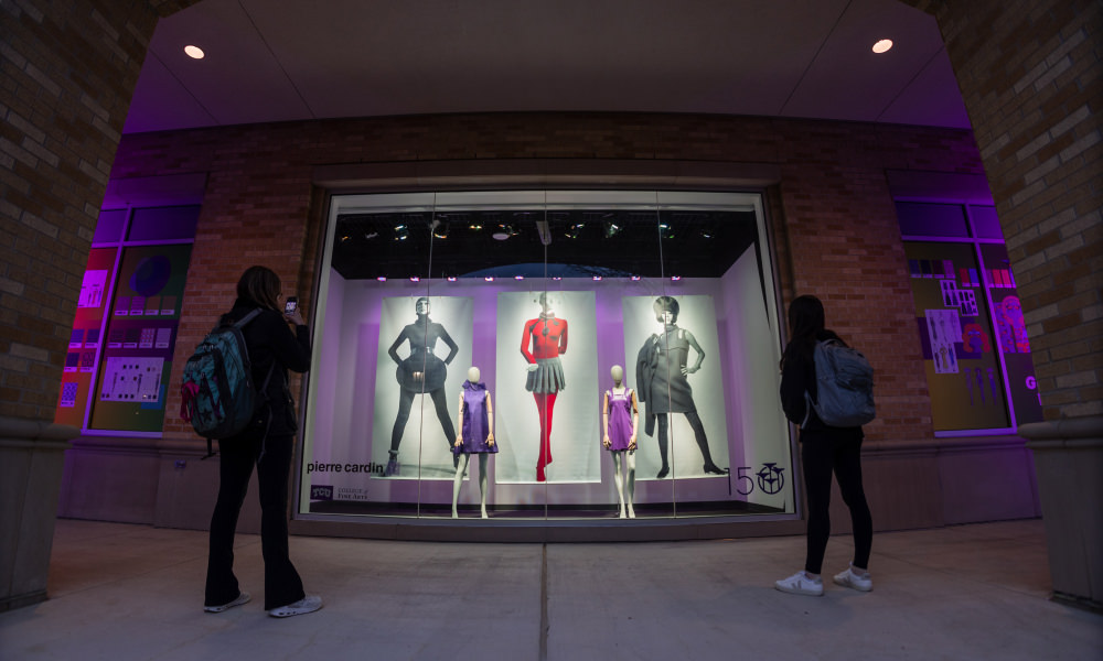 Fine Arts building display window