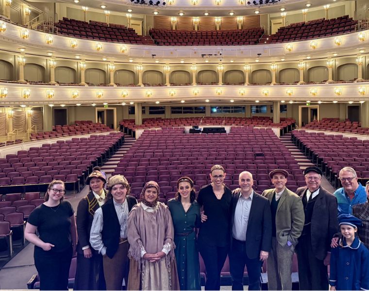 “Ellis Island: The Dream of America” cast.