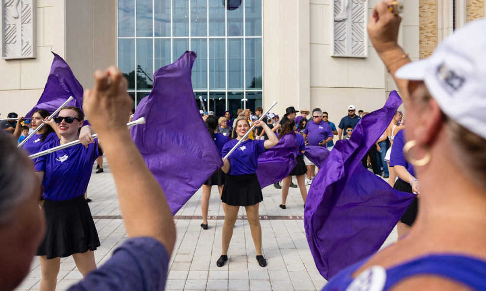 Color guard performance