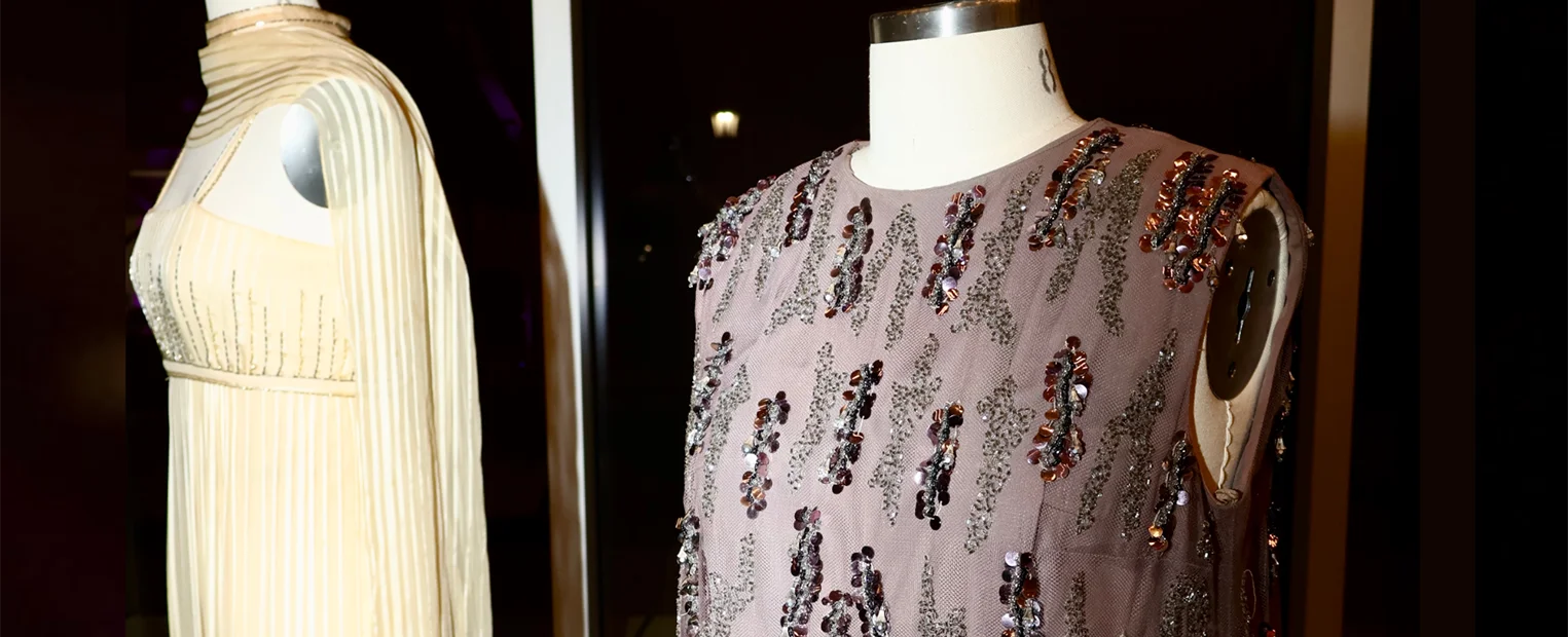 Housed in the Fine Arts Building, the TCU Historic Costume Collection showcases an impressive range of iconic fashion pieces spanning from the 19th century to contemporary times.