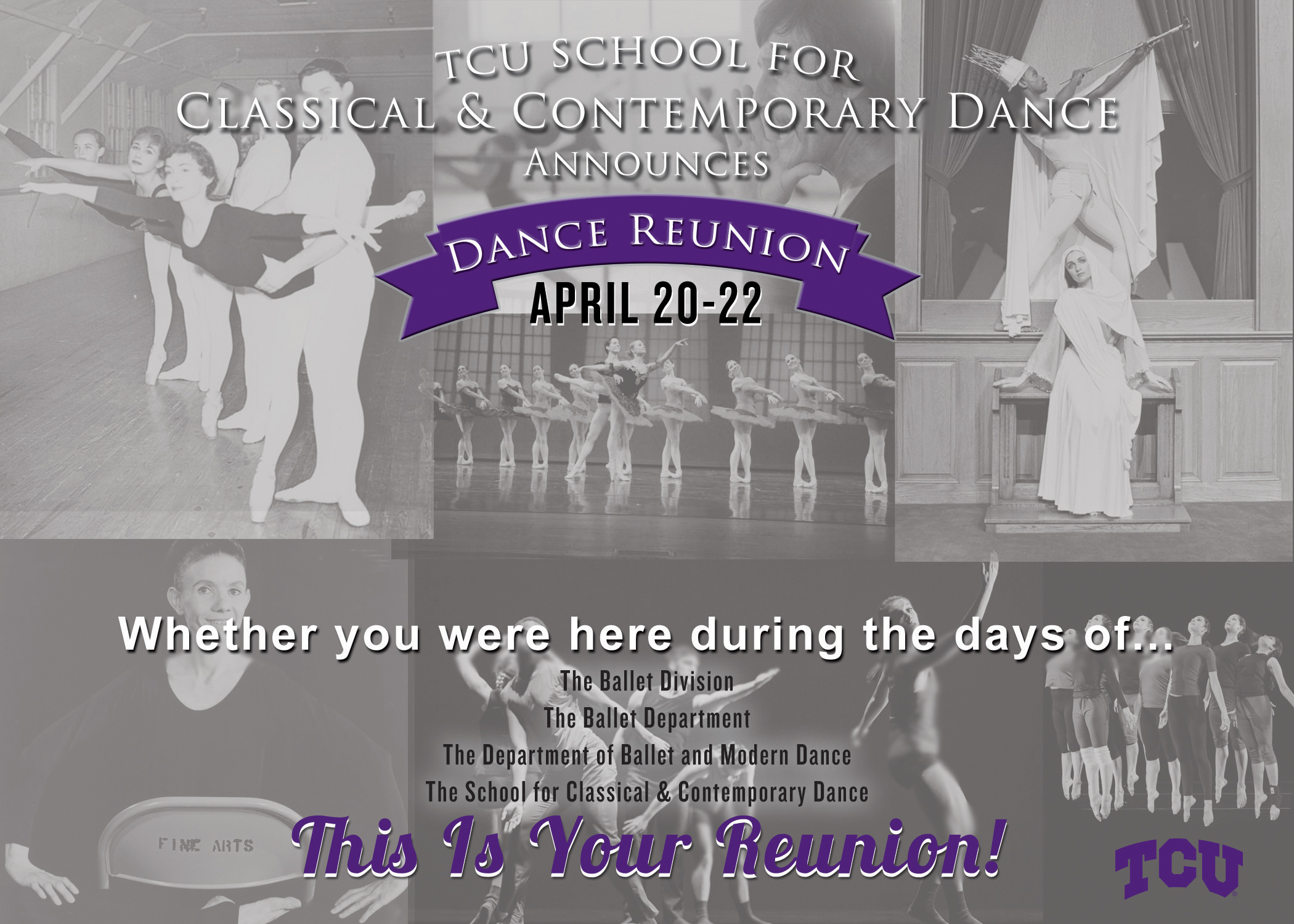 TCU-Dance-Postcard-Front