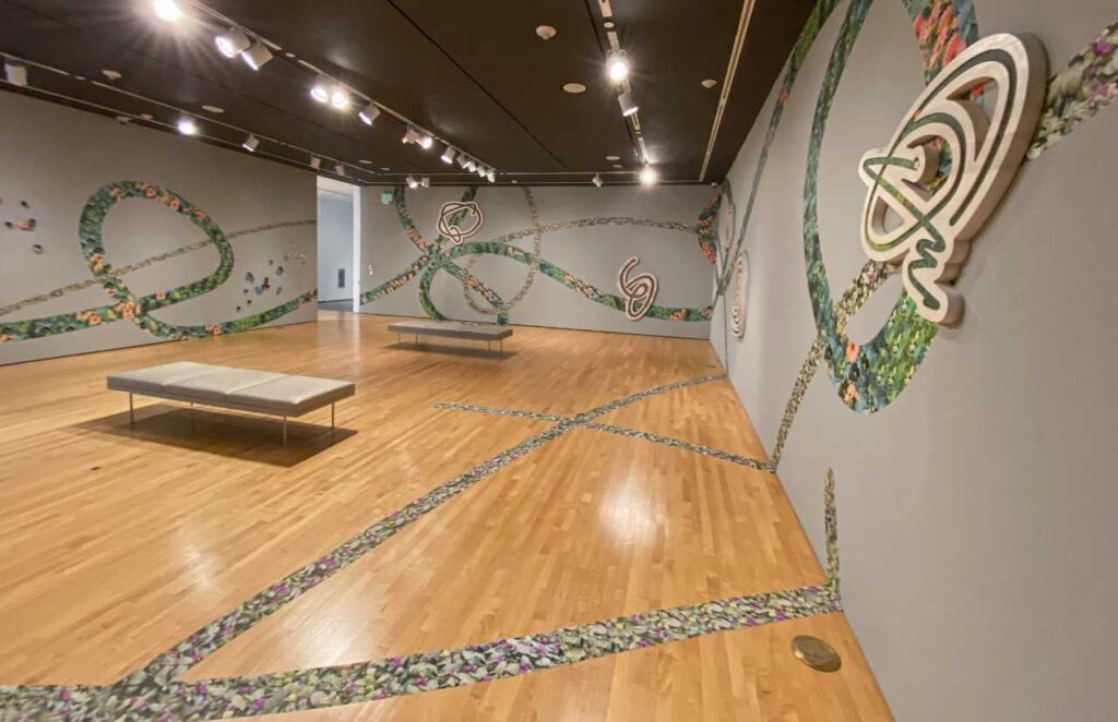 Appleton's exhibition at the Hilliard Art Museum. Photo provided by Appleton