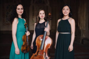 Herlin is a member of the Aletheia Piano Trio alongside violinist Francesca DePasquale and pianist Fei-Fei.
