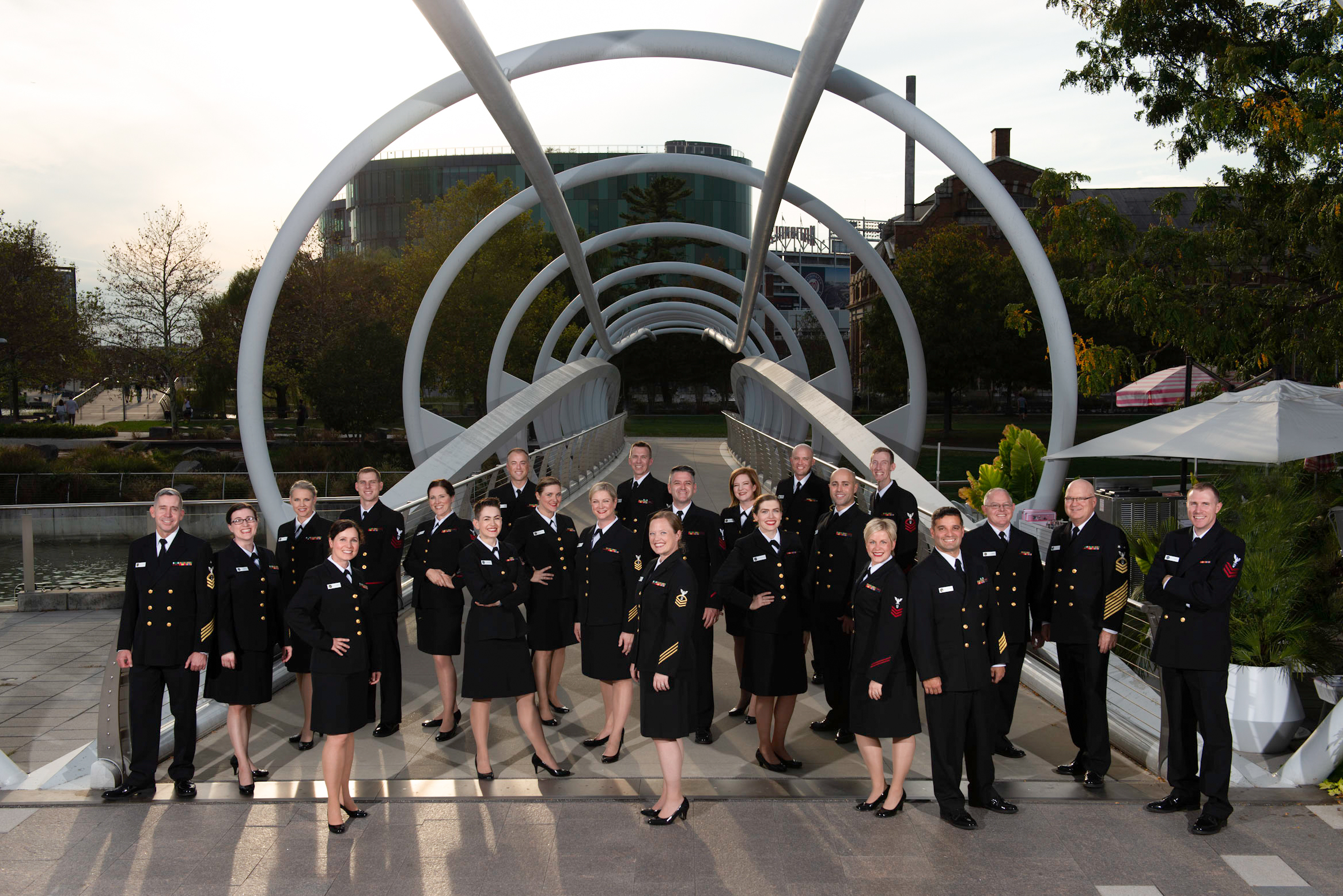 The U.S. Navy Band Sea Chanters chorus. Image credit: U.S. Navy Band