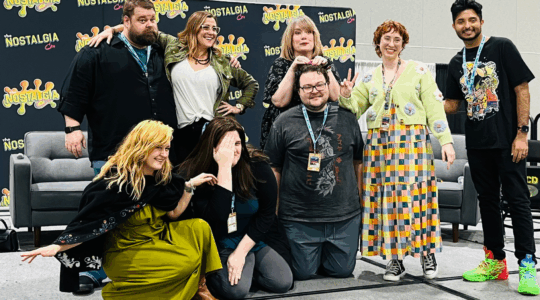 Mackay with her fellow cast members of Black Clover at Nostalgia Con.